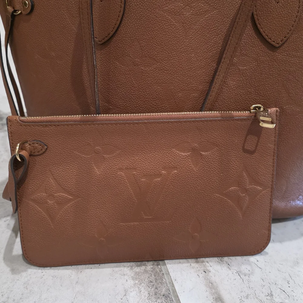 Louis Vuitton Empriente Neverfull MM Cognac